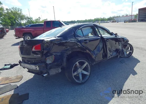 2010 Lexus Is 250 z USA, uszkodzony, nr VIN JTHBF5C24A5115219